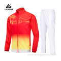 Wholesale Latest Design Fashion Red And Blue Tracksuit